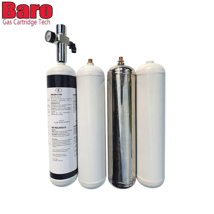 580g aluminium cylinder creme oplader